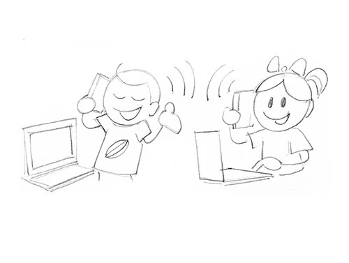 Anfragen zum Design der Schokoladenartikel werden geklärt